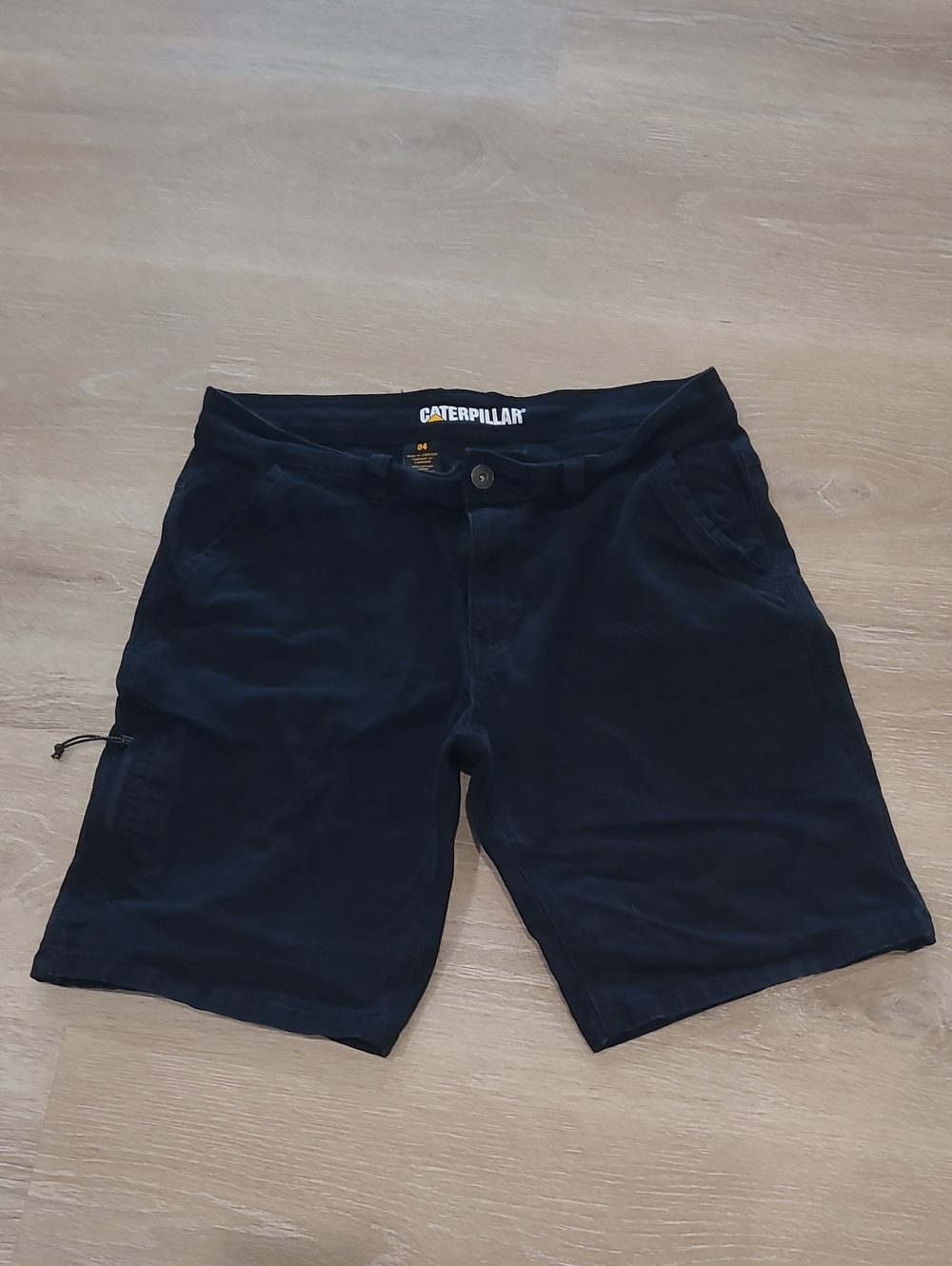 Caterpillar Men's Black Cargo Work Shorts